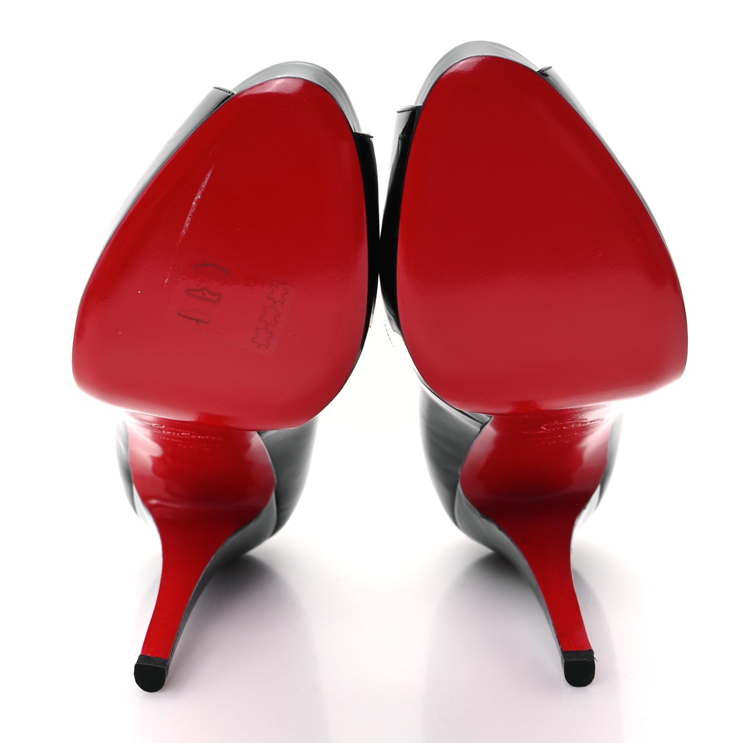 Patent New Very Prive 120 Pumps 38.5 Black