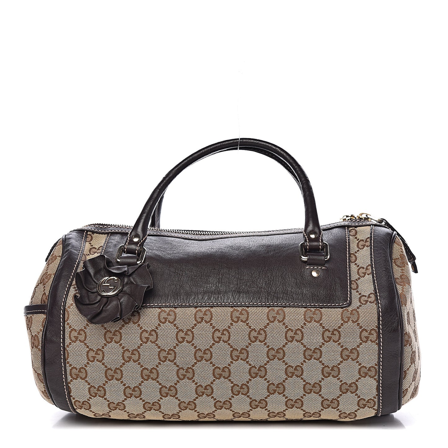 Monogram Trophy Satchel Ebony