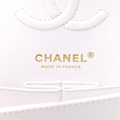 Chanel Caviar Quilted Small Double Flap White 5 of 6