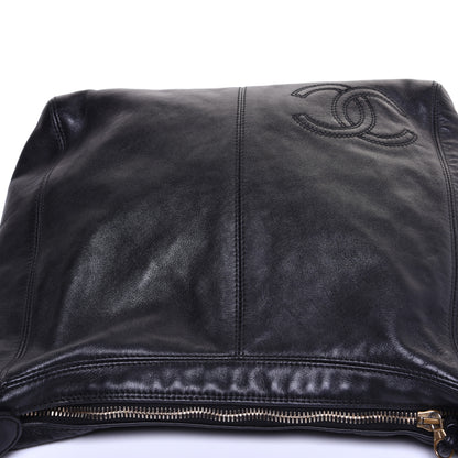 Chanel Lambskin CC Shoulder Bag Black 12 of 13