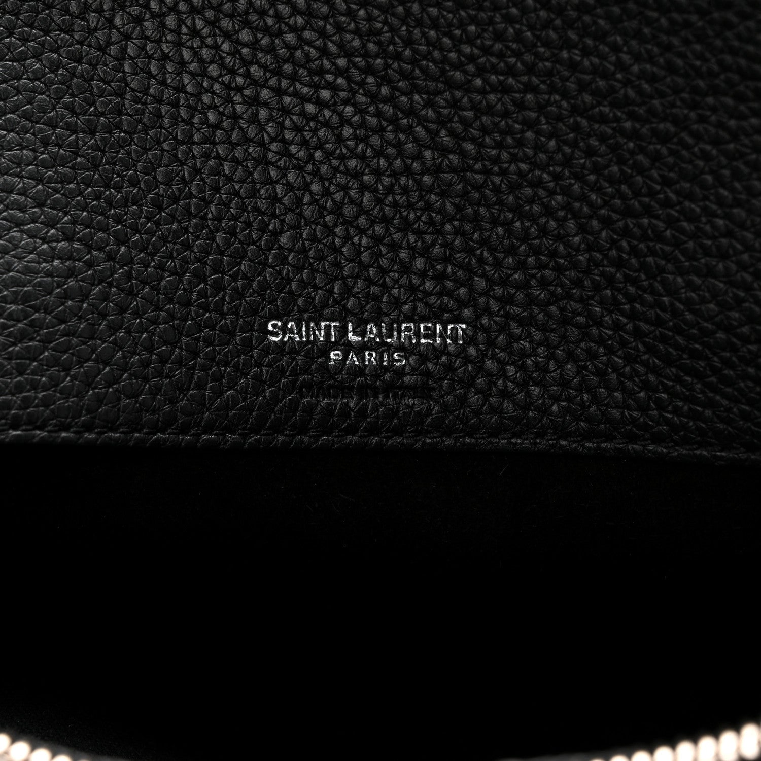 Saint Laurent Grained Calfskin Small Supple Sac De Jour Black 6 of 10
