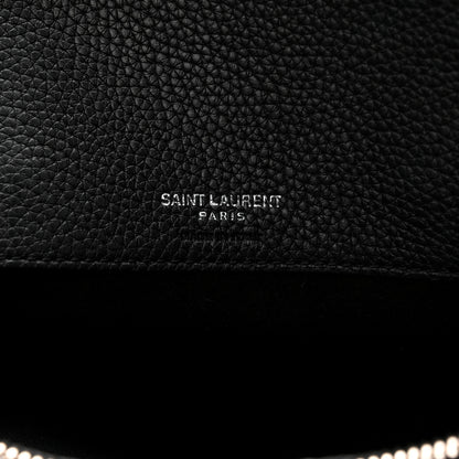 Saint Laurent Grained Calfskin Small Supple Sac De Jour Black 6 of 10