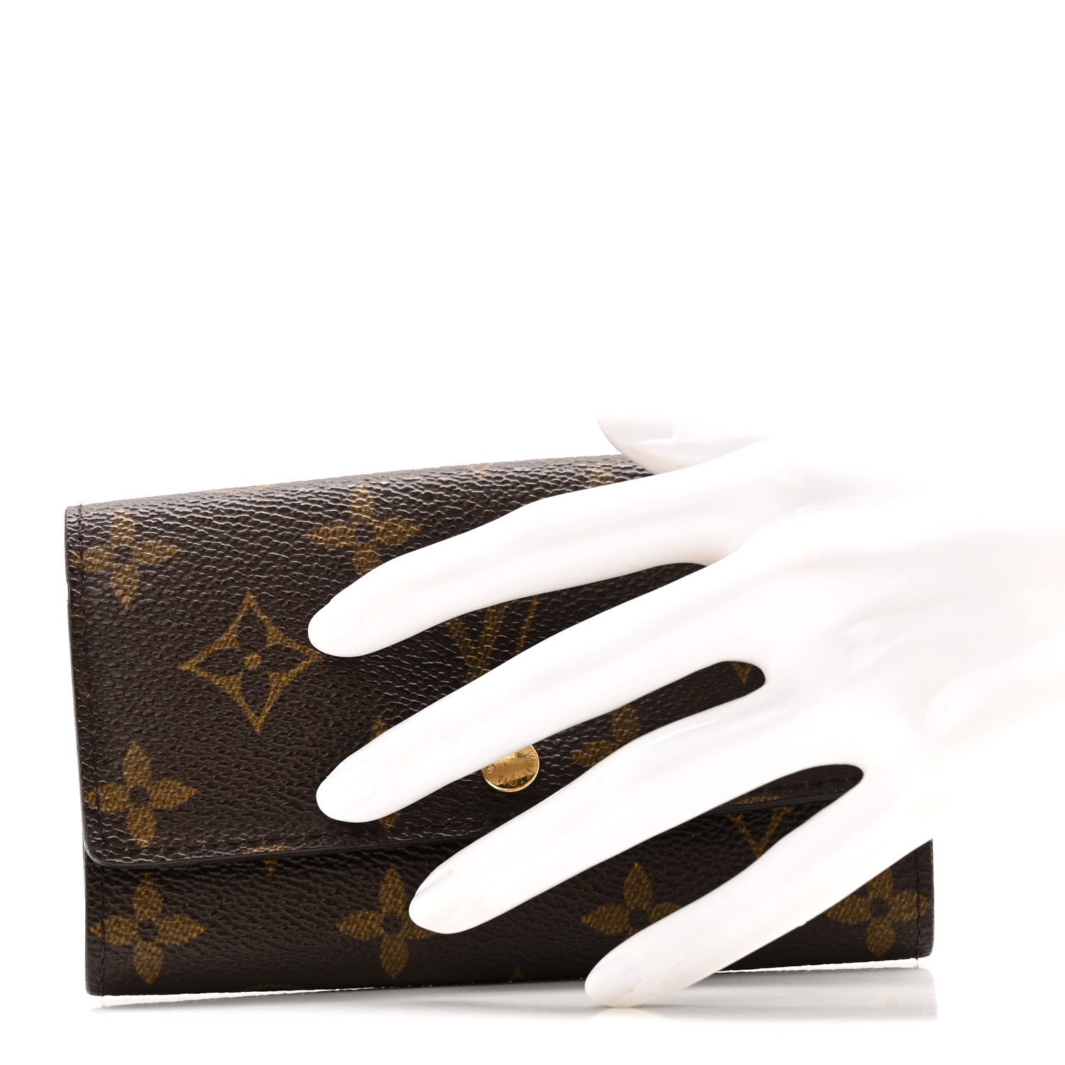 Louis Vuitton Monogram Porte-Monnaie Billets Tresor Wallet 2 of 8