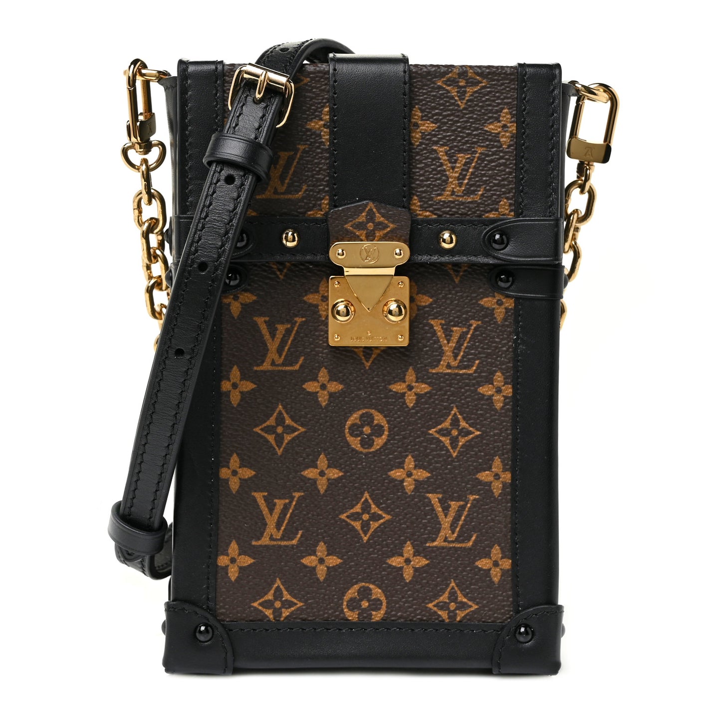 Monogram Pochette Trunk Verticale Black