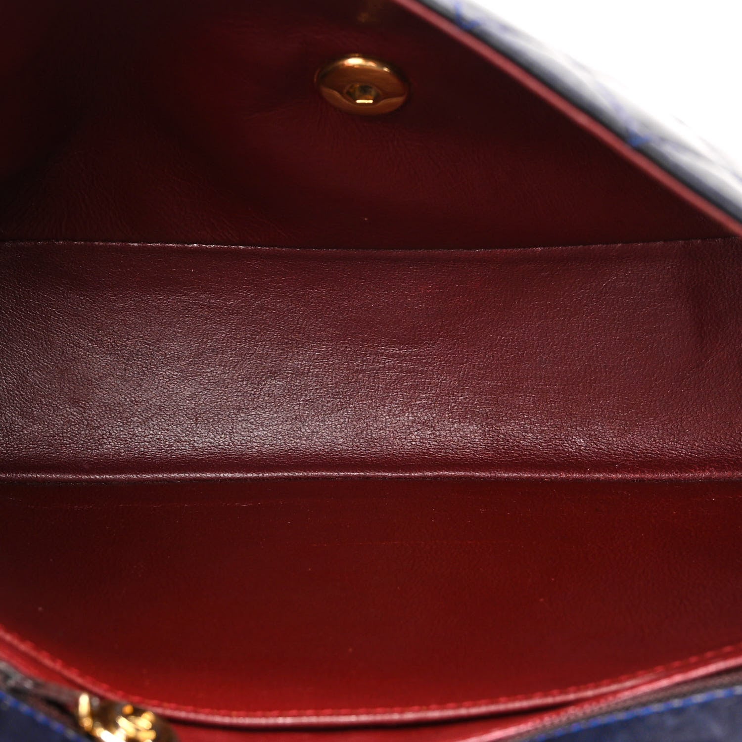 Chanel Lambskin Quilted Round Flap Navy 5 of 12