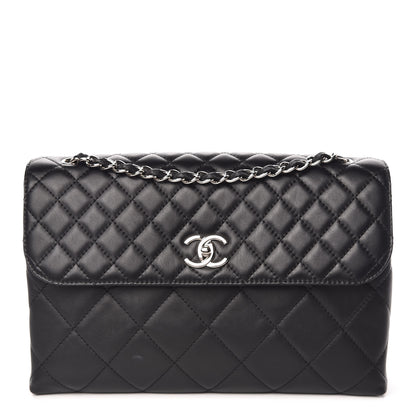 Chanel Calfskin Quilted In The Business Flap Bag Black 1 of 15