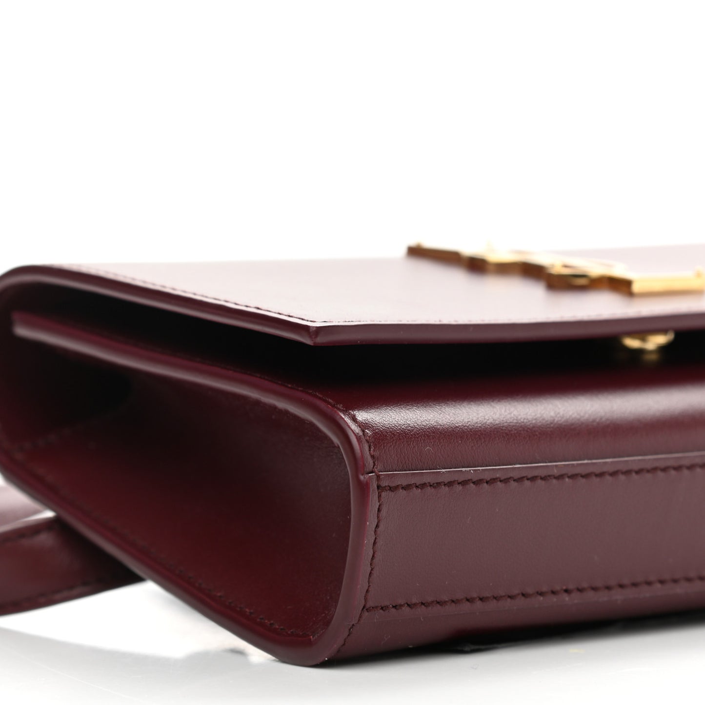 Smooth Calfskin Monogram Kate Belt Bag Rouge Legion