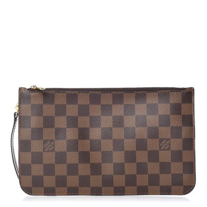 Louis Vuitton Damier Ebene Neverfull MM GM Pochette 1 of 7