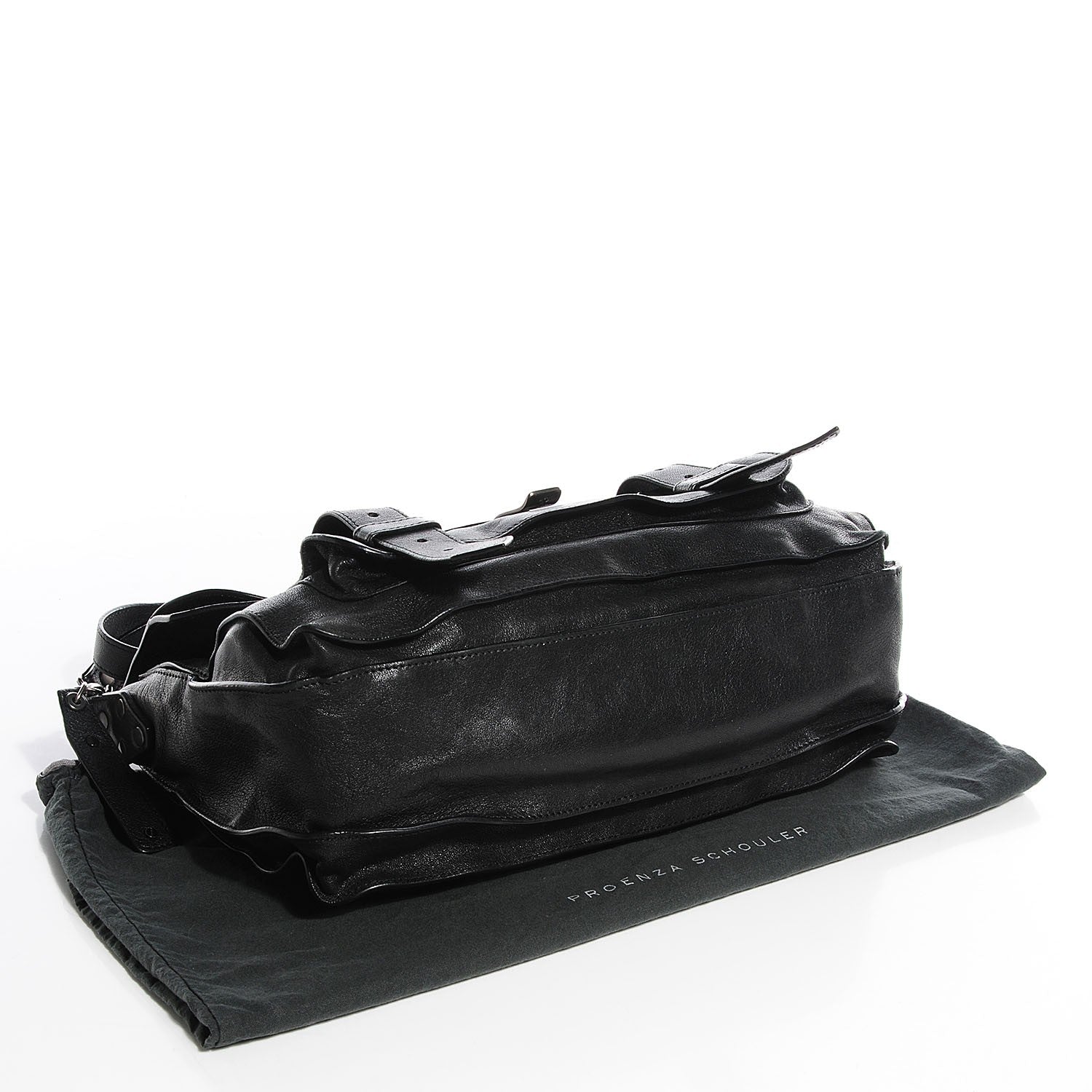 Proenza Schouler Lambskin Medium PS1 Satchel Black 8 of 14