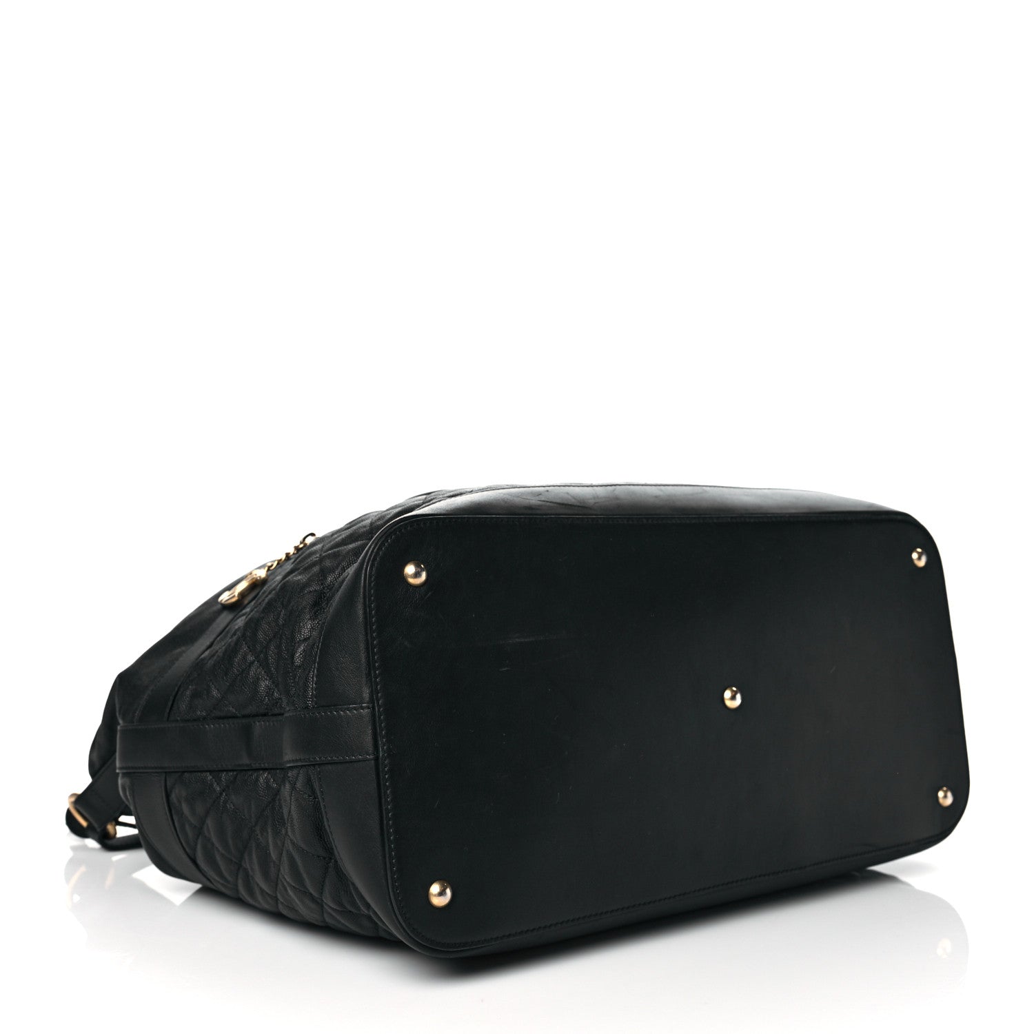 Chanel Caviar Quilted Weekender Bag Black 4 of 10