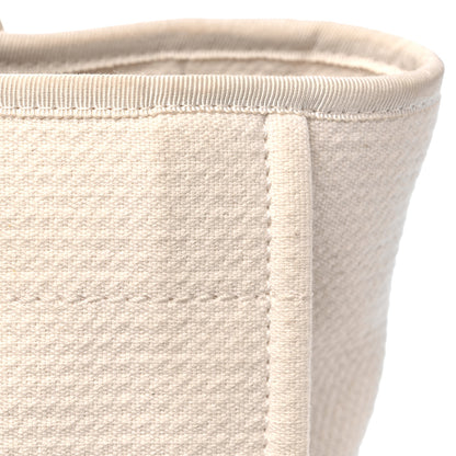 Chanel Mixed Fibers Small Deauville Tote White 13 of 13