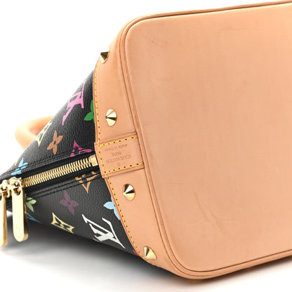 Louis Vuitton Monogram Multicolor Alma Black 9 of 10