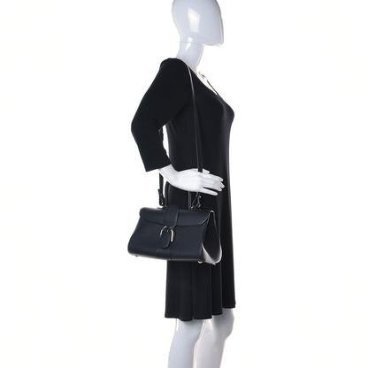 Delvaux Calfskin Mini Brillant East West Satchel Black 2 of 8