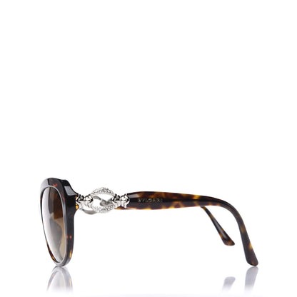 Bulgari Cystal Oversized 8180-B-F Sunglasses Tortoise 2 of 6