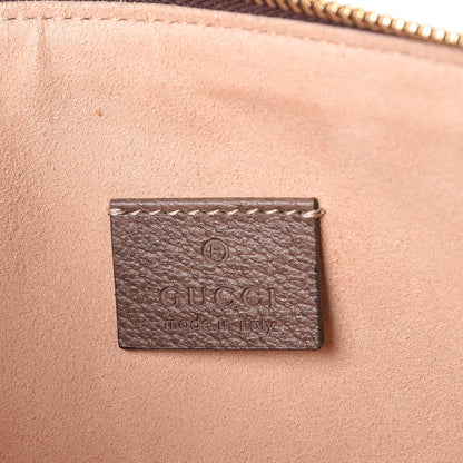 Gucci GG Supreme Monogram Large Ophidia Pouch Clutch Brown 6 of 8