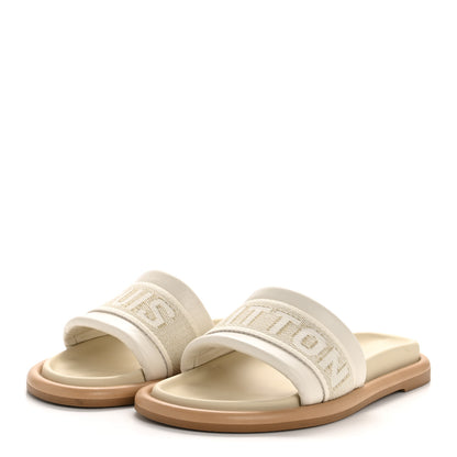 Louis Vuitton LV Bliss Womens Comfort Mules 40 Ecru 4 of 10