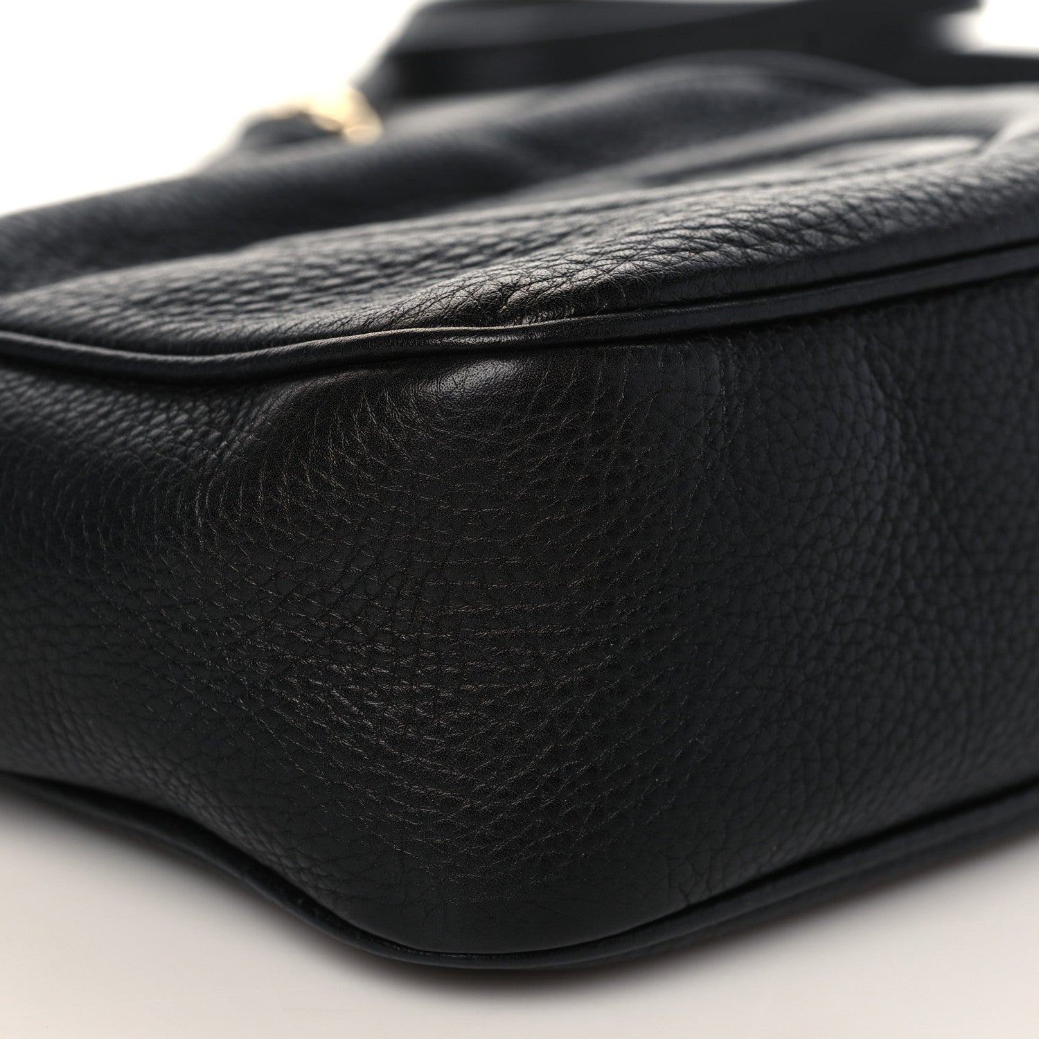 Gucci Pebbled Calfskin Small Soho Disco Bag Black 8 of 9