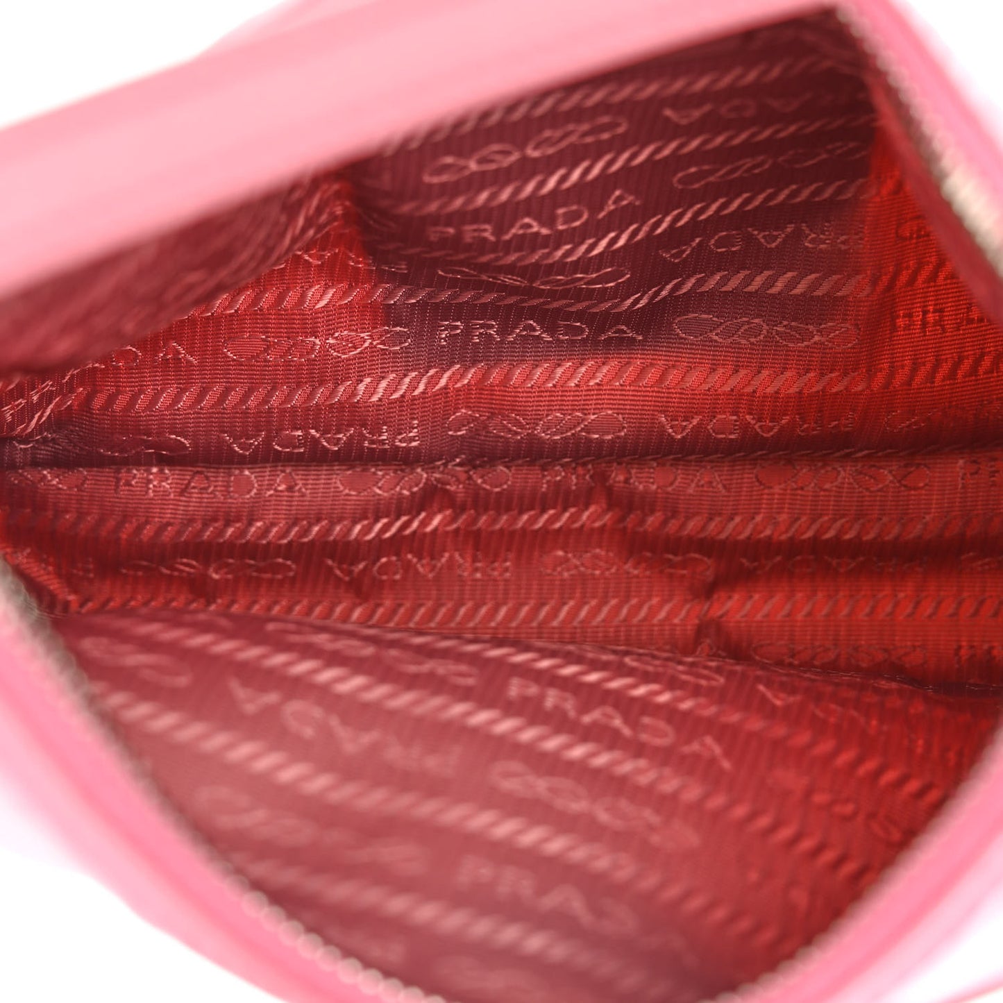 Re-Nylon Saffiano Mini Re-Edition 2005 Bag Rosa
