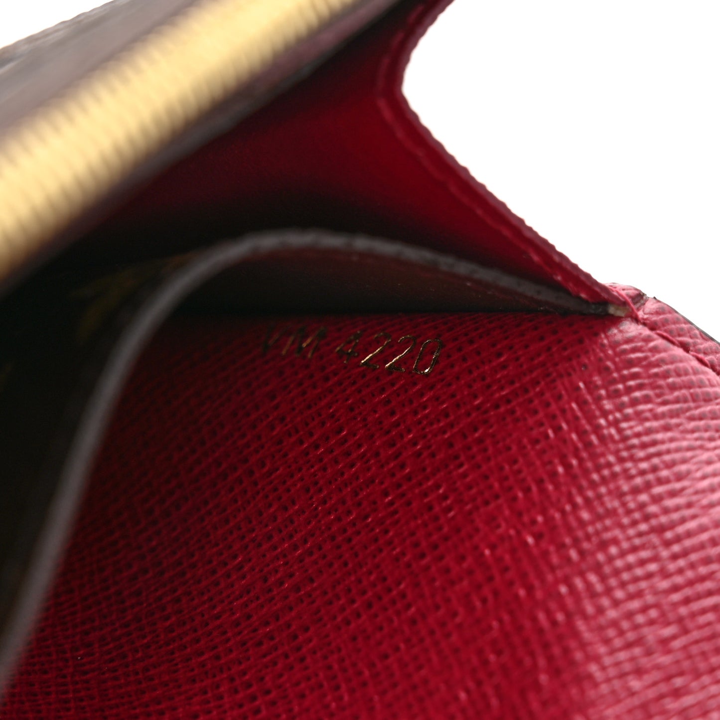 LOUIS VUITTON Monogram Emilie Wallet Fuchsia