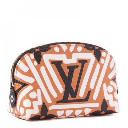 Louis Vuitton Monogram Giant Crafty Cosmetic Pouch Crème Caramel 2 of 7