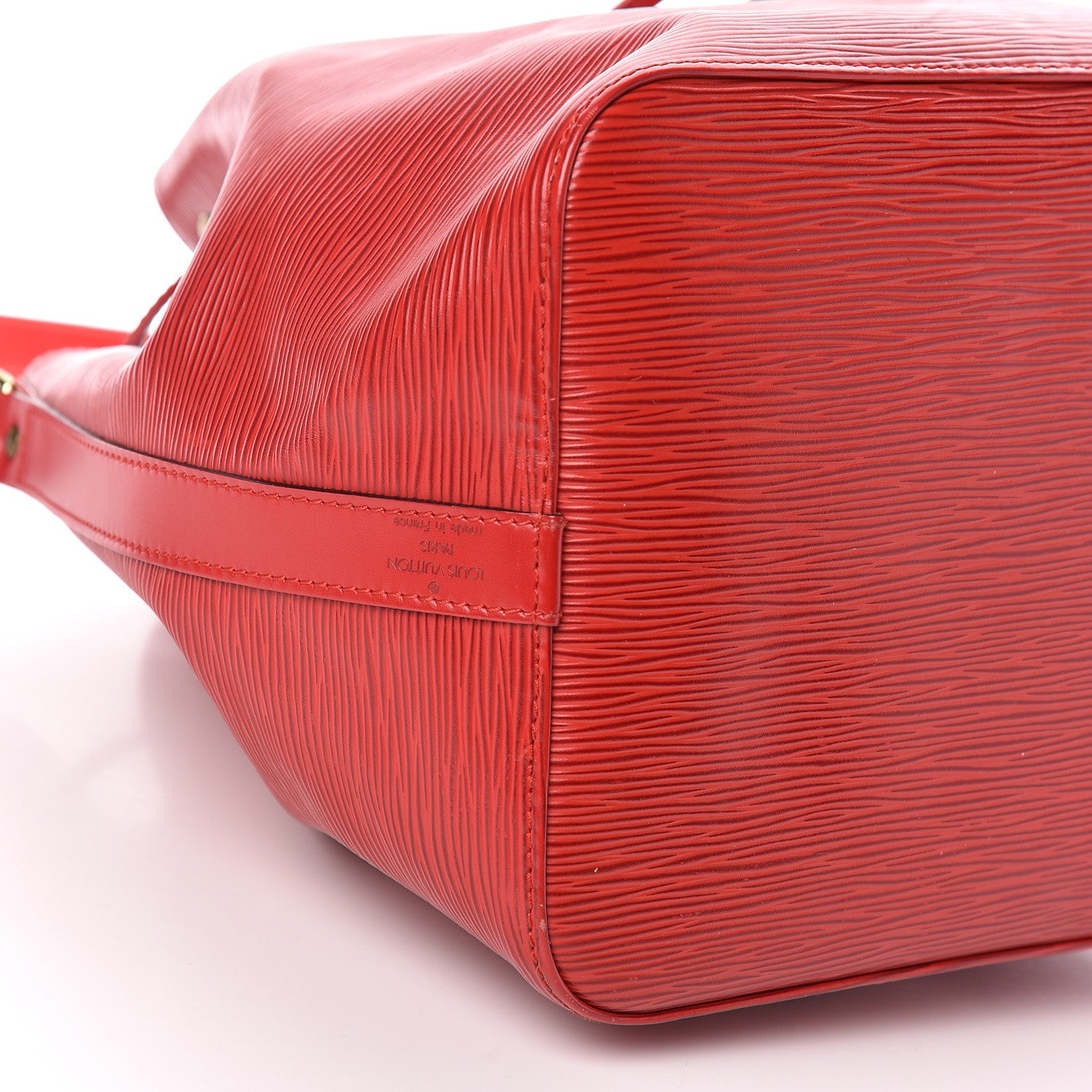 Louis Vuitton Epi Petit Noe Castillan Red 5 of 11