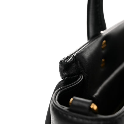 Valentino Garavani Nappa Medium One Stud Handbag Black 15 of 16