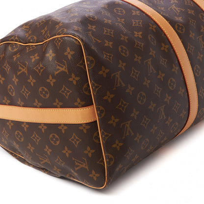 Louis Vuitton Monogram Keepall Bandouliere 55 6 of 10