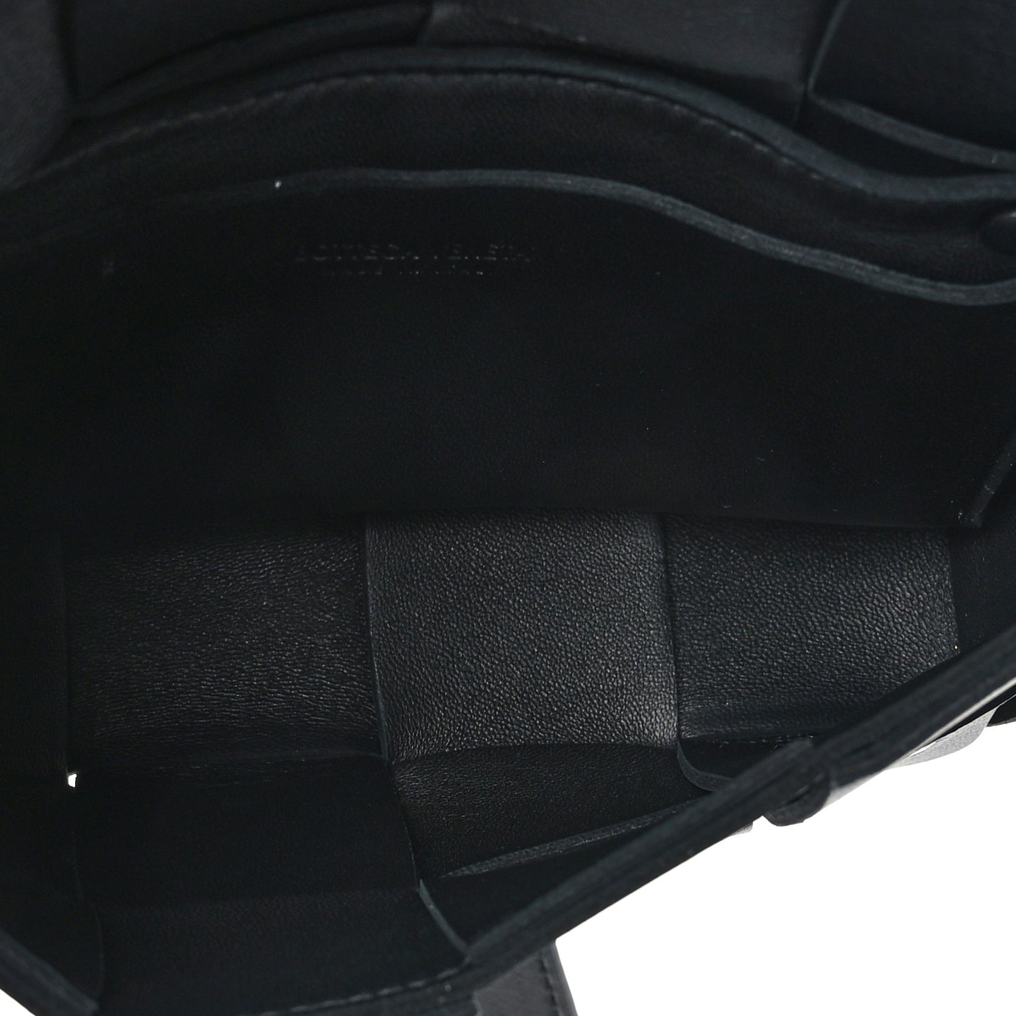 Nappa Maxi Intreccio The Belt Cassette Bag Black