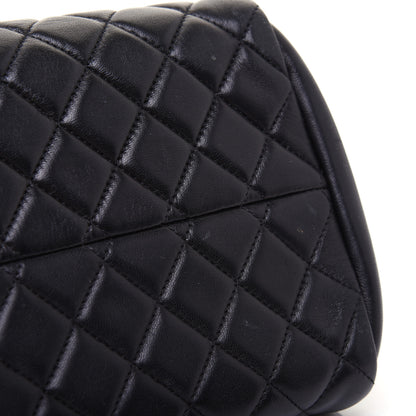 Chanel Lambskin Quilted Medium Just Mademoiselle Black 17 of 19