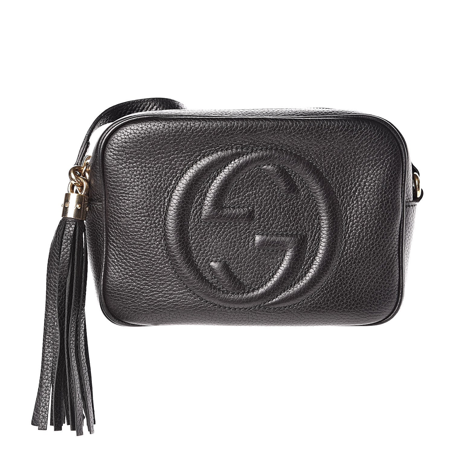 Gucci Pebbled Calfskin Small Soho Disco Bag Black 1 of 13