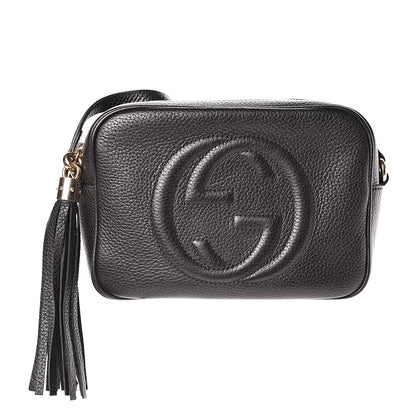 Gucci Pebbled Calfskin Small Soho Disco Bag Black 1 of 13
