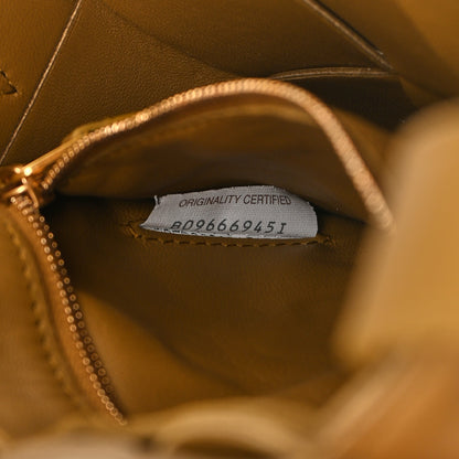 Bottega Veneta Lambskin Maxi Intrecciato Cassette Crossbody Bag Acorn 7 of 13