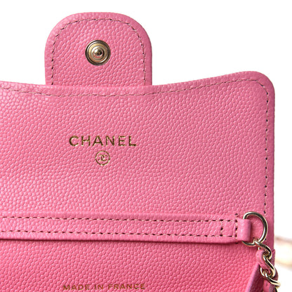 Chanel Caviar Quilted Belt Bag Pink 6 of 8