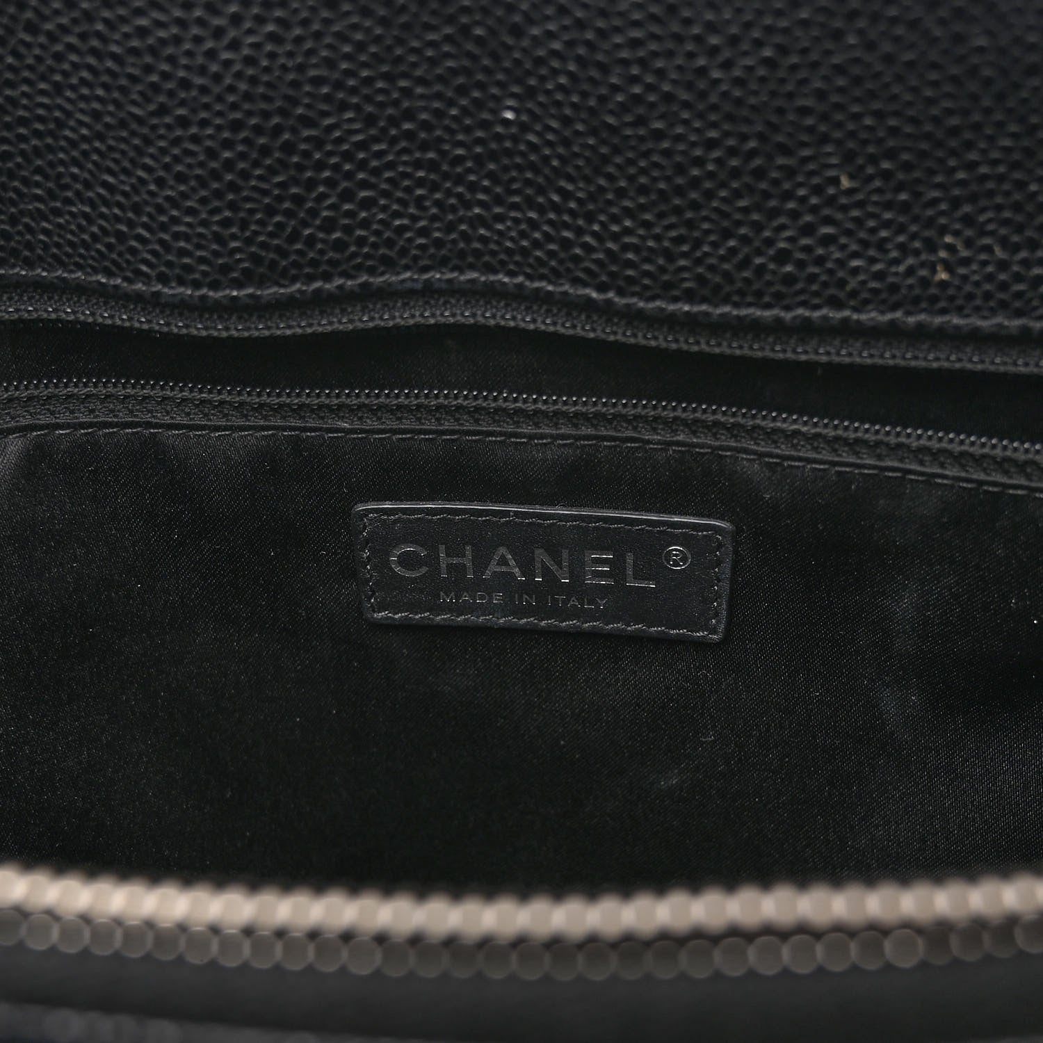 Chanel Caviar Quilted Grand Shopping Tote GST Black 5 of 9