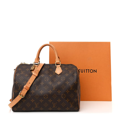 Louis Vuitton Monogram Speedy Bandouliere 30 14 of 14