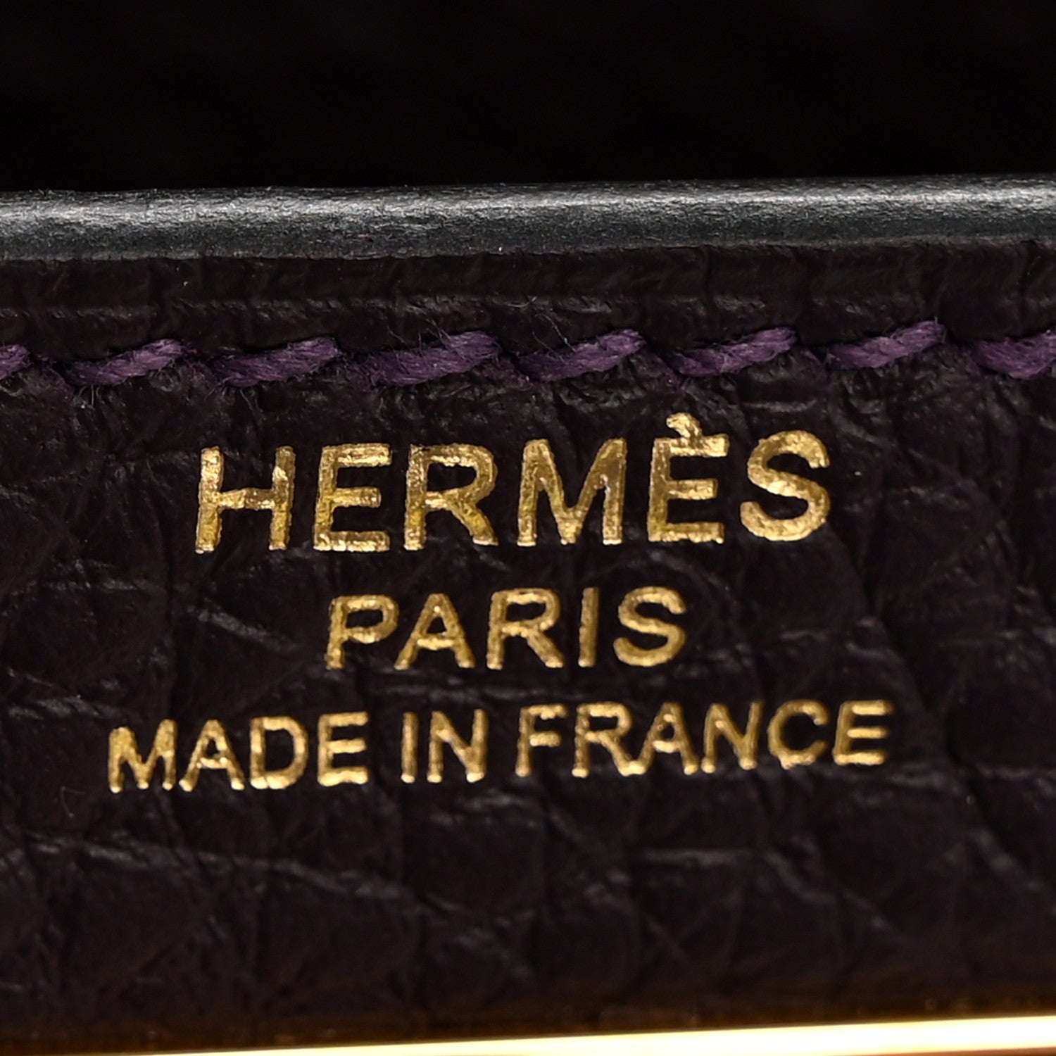 Hermes Togo Kelly Retourne 28 Raisin 6 of 12