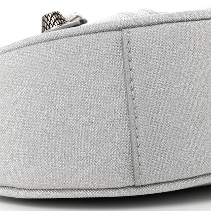 Balenciaga Sparkling Fabric Le Cagole Shoulder Bag XS Silver 8 of 9