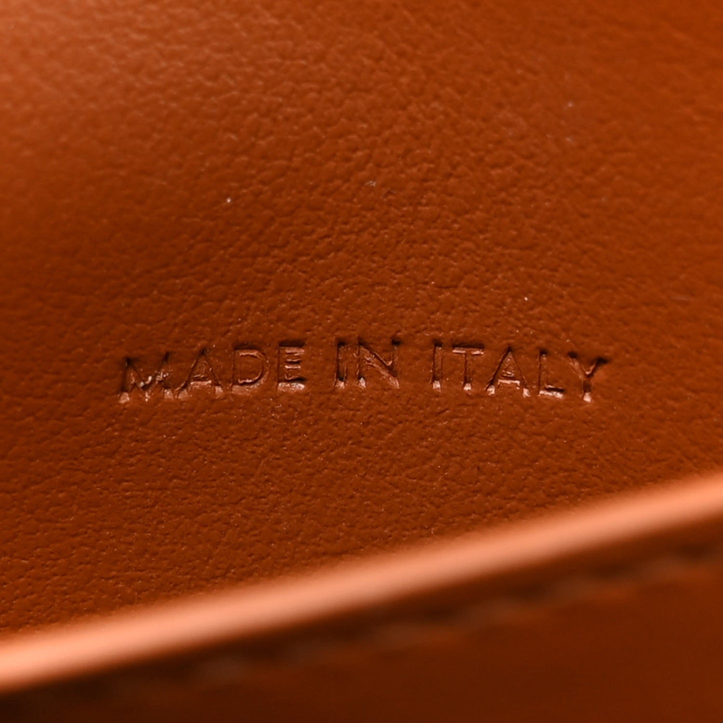 Smooth Calfskin Tabou Clutch On Strap Tan