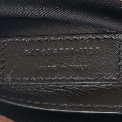 Saint Laurent Denim Suede Medium Sorbonne Nikko Satin Rodeo Blue Cinnamon 7 of 11