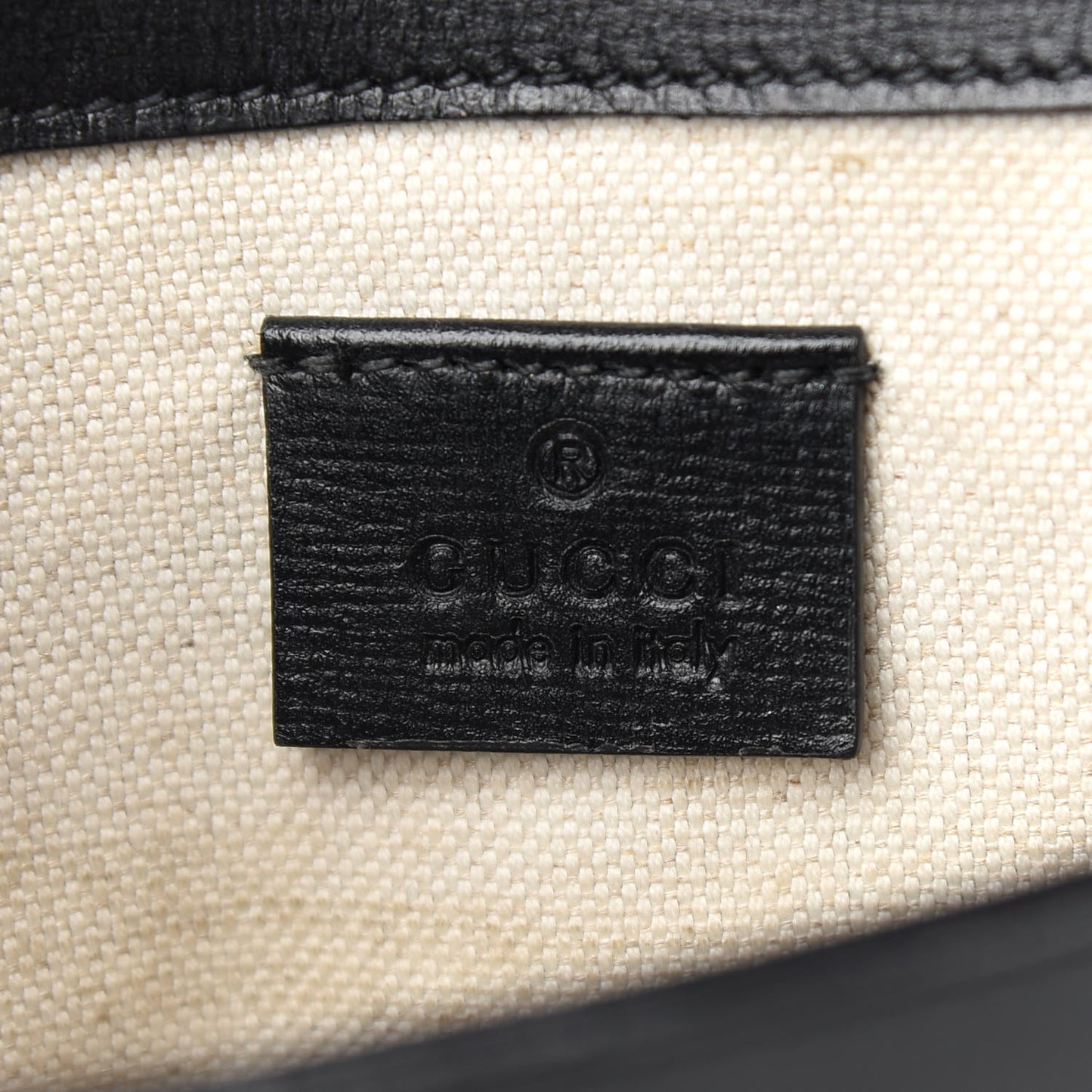 Azalea Calfskin Web Mini Horsebit 1955 Shoulder Bag Black