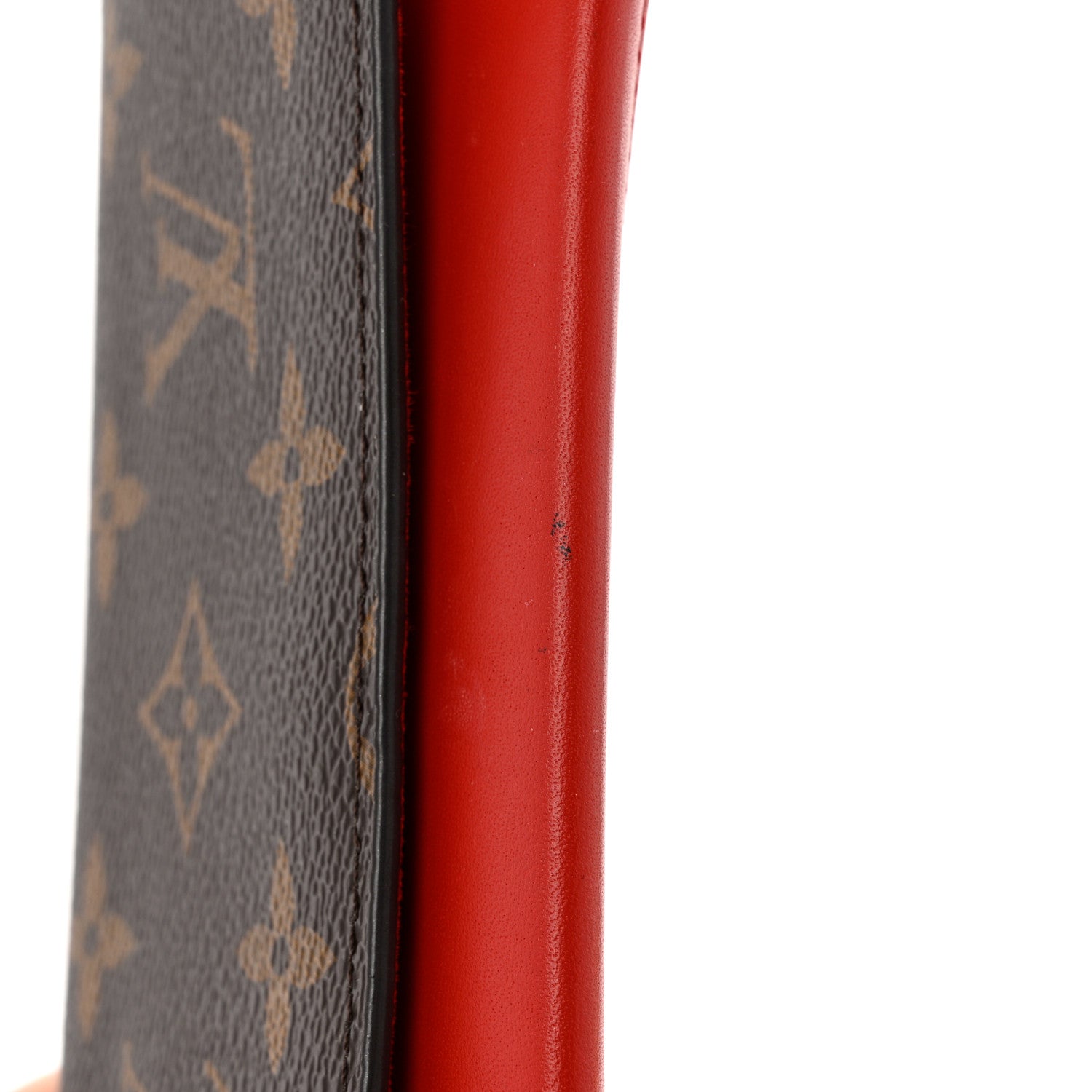 Louis Vuitton Monogram Woody Glasses Case Rouge 8 of 11