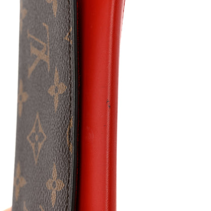 Louis Vuitton Monogram Woody Glasses Case Rouge 8 of 11