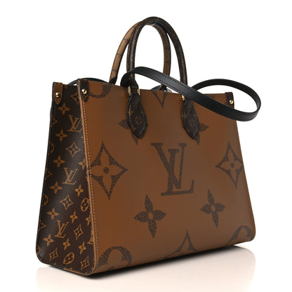 Louis Vuitton Reverse Monogram Giant Onthego MM 3 of 10