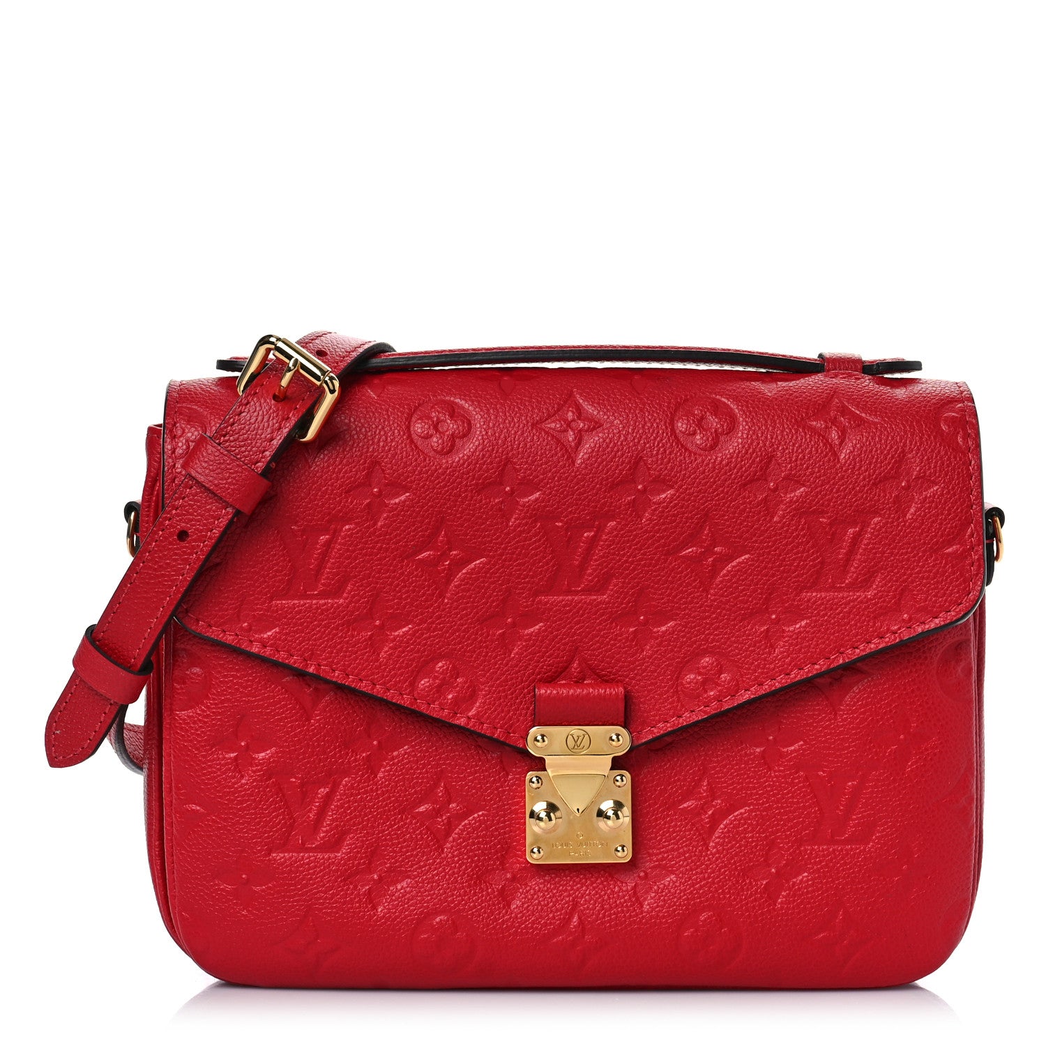 Louis Vuitton Empreinte Pochette Metis Scarlet 1 of 9