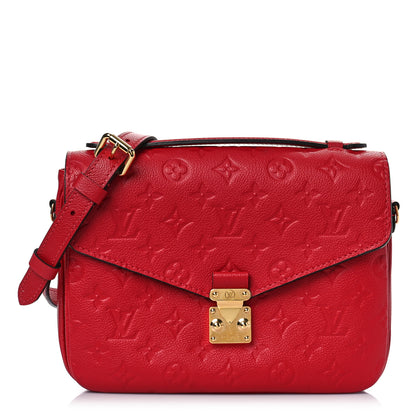 Louis Vuitton Empreinte Pochette Metis Scarlet 1 of 9