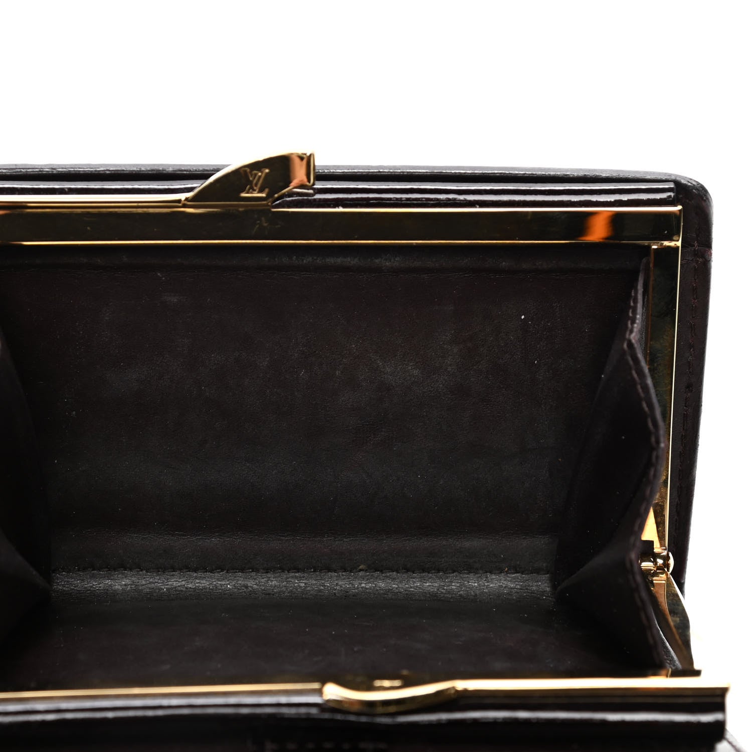 Louis Vuitton Vernis French Purse Wallet Amarante 4 of 5