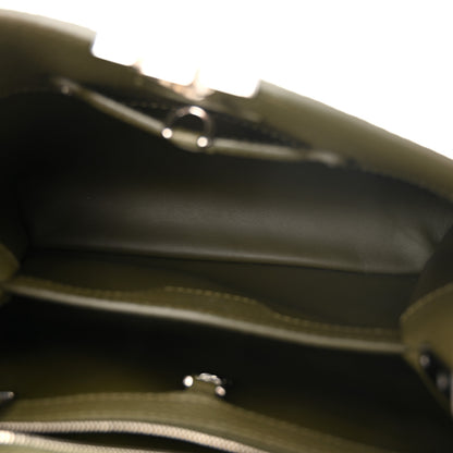 Louis Vuitton Taurillon Capucines BB Khaki 6 of 10
