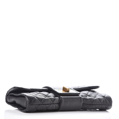 Chanel Sheepskin Mademoiselle Clutch Black 4 of 10