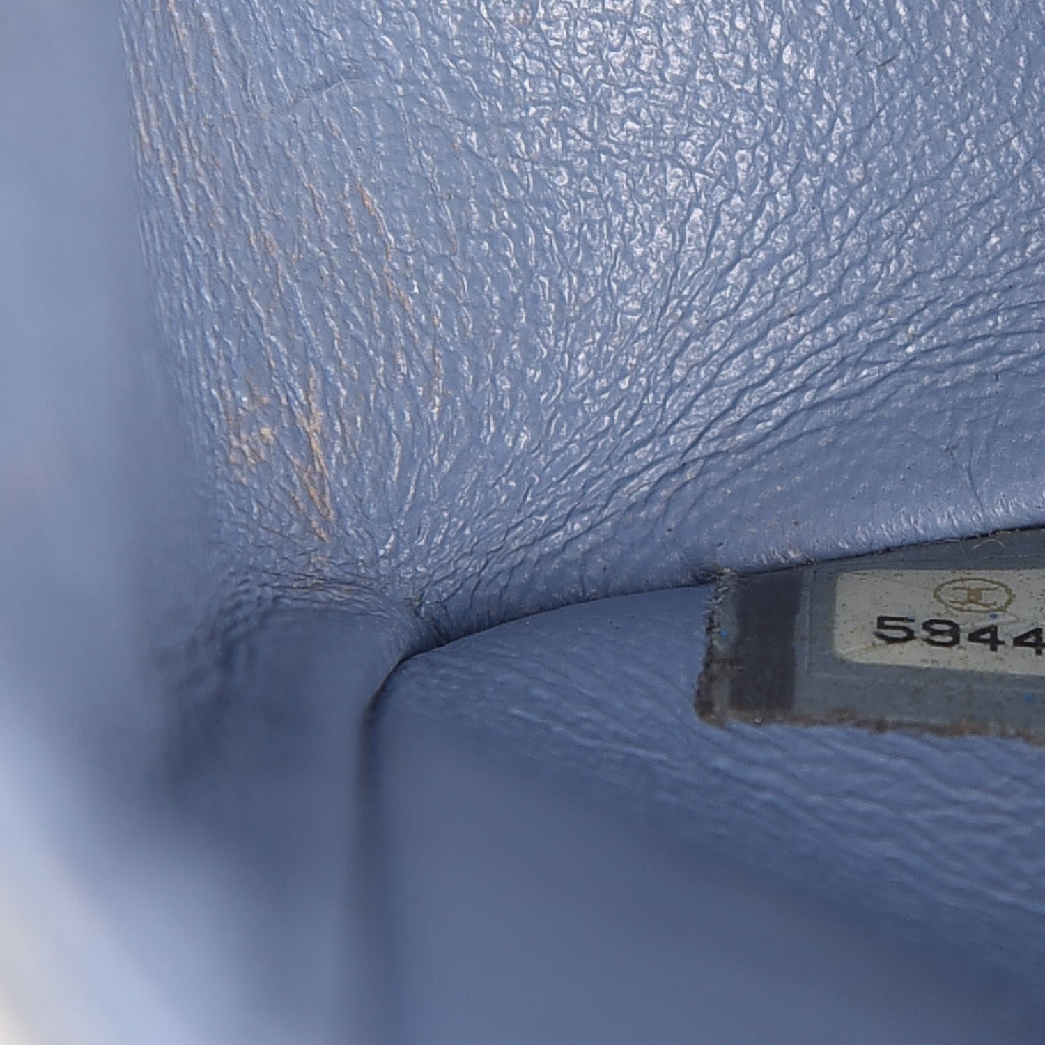 Chanel Jersey Quilted Small Double Flap Blue 7 of 20