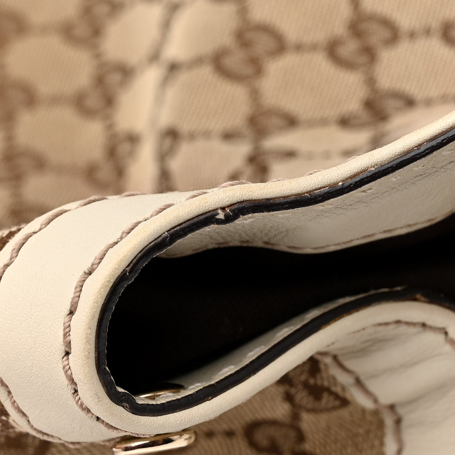 Monogram Medium Sukey Tote Off White